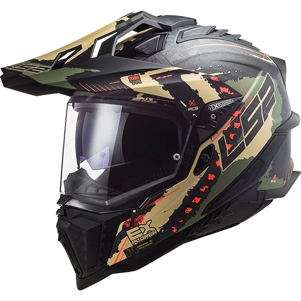 LS2 LS2 MX701 EXPLORER MILITARY GREEN